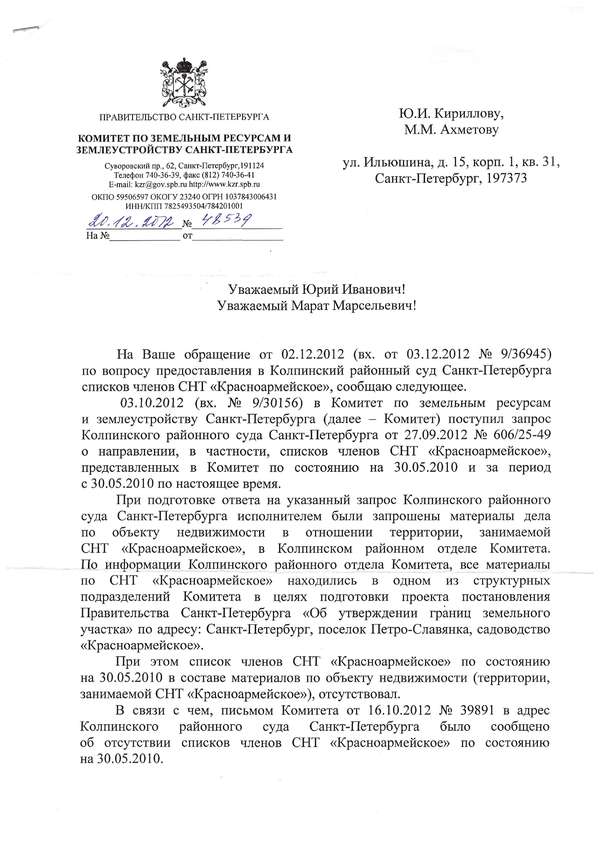 Постановление правительства спб